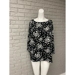 Merona Satin Floral Blouse Size XXL <3